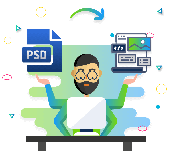 PSD to html web designer